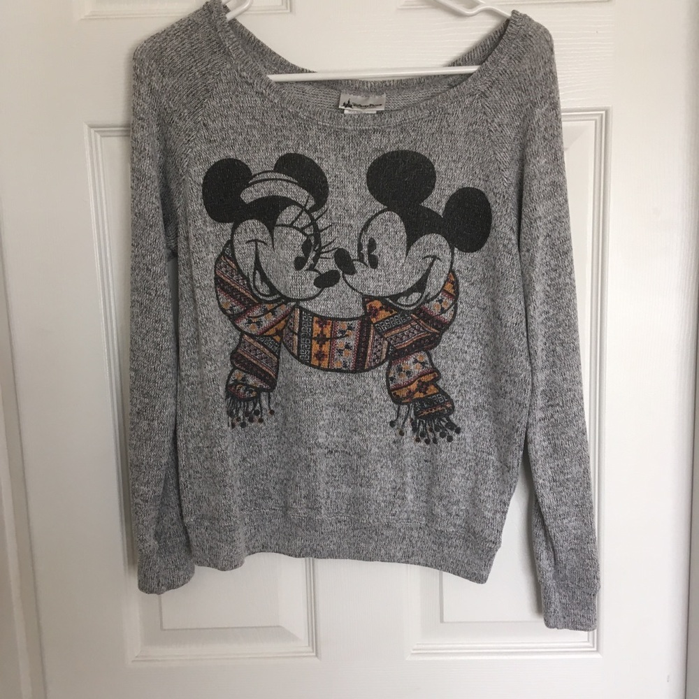 Disney Mickey & Minnie graphic sweater